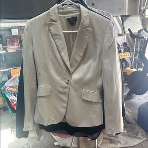 Tahari Women's Cream Blazer